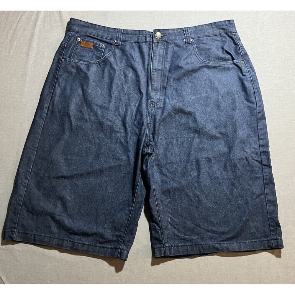 WINCHESTER American Legend Shorts Men's 44 Blue Denim Embroidered Pockets Adult.